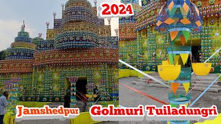 Jamshedpur Golmuri Tuiladungri Durga Puja pandal 2024 )