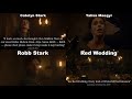 Does Robb Stark die twice
