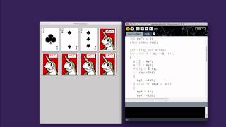 Processing game: Memory cards