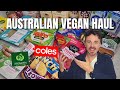 2023 australian vegan grocery haul | Woolworths & Coles with Prices