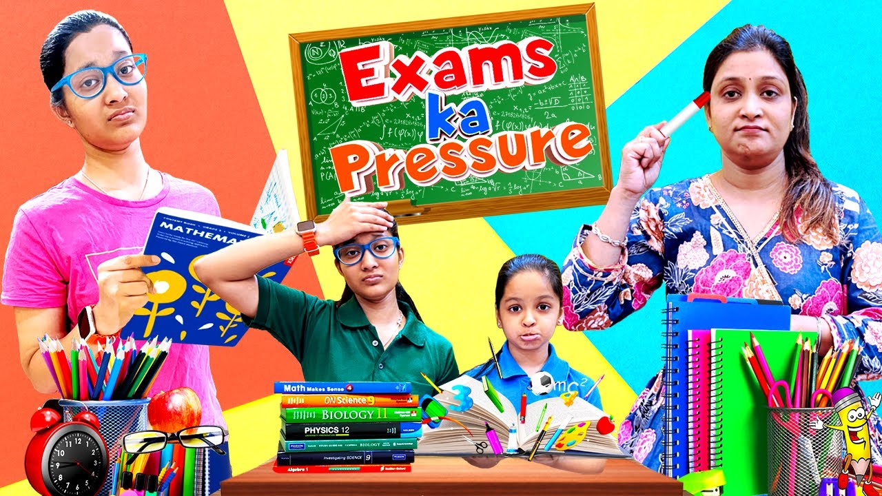 Exams Ka Pressure ёяш Exam Routine ёяуъ Short Motivational Family Movie