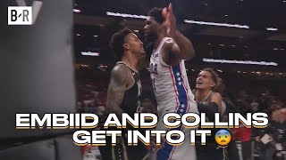 Joel Embiid And John Collins Got Into It