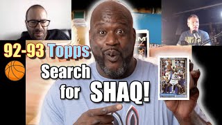 92-93 Topps Basketball Break!  Search for SHAQ! w STU STONE!