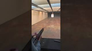 Shooting the IMI Uzi on full auto