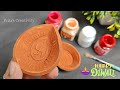 2 Amazing Diya Decoration Idea| Diya Painting for Diwali Decor | Diya Art for School Competition