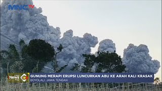 Gunung Merapi Kembali Semburkan Awan Panas, 3 Kecamatan Diguyur Abu #LintasiNewsPagi 15/03