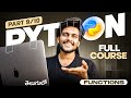 Python Full Course [PART 9] || Telugu || Functions