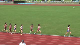 2017.7.1　中学校通信陸上青森大会　1女1500ｍ決2組