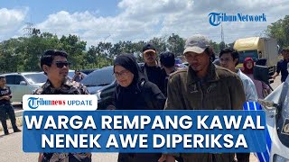 Nenek 67 Tahun Jadi Tersangka, Warga Penolak Relokasi 'Rempang Eco City' Kawal Pemeriksaan