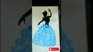 വിരൽ കൊണ്ട് പെയിന്റ് ചെയ്യാം 🧚‍♀️#fingerart #art #trending #shorts #viral #youtubeshorts #diy