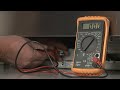 Dishwasher Inlet Valve Voltage Testing