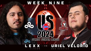 Lexx (Guile) vs. Uriel Velorio (Ken) - Bo3 - Street Fighter League Pro-US Week 9