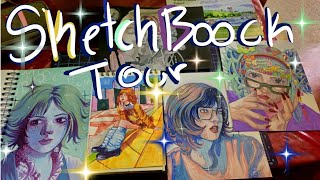 *+:｡.｡✎ sketchboock Tour ✎◛⑅·˚ ༘ ♡ my art ⋆.ೃ࿔*:･