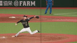 オリックスバファローズ_山岡泰輔投手_投球フォーム（スロー映像あり）【現地映像】