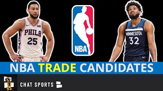 NBA Trade Rumors: 5 SUPERSTAR NBA Trade Candidates Ft. Ben Simmons, Kyrie Irving, Karl Anthony-Towns