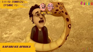 Motu Patlu Series Eps 71A Full Versi - Safari di Afrika  | Animasi Anak | Itoonz