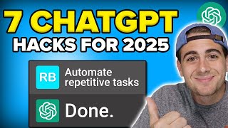 7 ChatGPT Hacks 97% of People Don’t Know (Unlock ChatGPT’s FULL Potential)