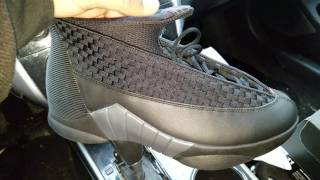 air jordan 15 XV stealth in 4k