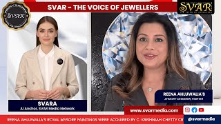 SVAR Media presents World's First AI Anchor SVARA: The Future of Fashion \u0026 Jewellery Newscasting