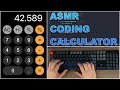 ASMR Programming - Calculator App like iOS using JavaScript - No Talking