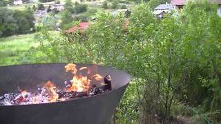 Kon-Tiki: Biochar making in open burn deep cone kiln