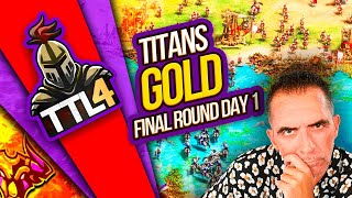 TITANS GOLD LEAGUE 4 FINAL ROUND DAY ONE #ageofempires2 #aoe2 (04/02/2025)