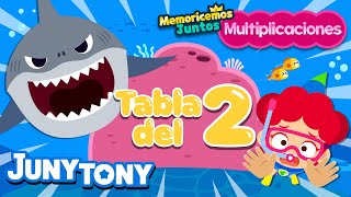 Canción de la Tabla del 2 | Multiplicaciones | Matemática para Niños | JunyTony en español