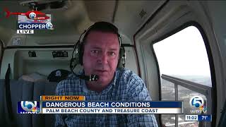 Chopper 5: High surf creating dangerous boating conditions