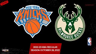New York Knicks vs Milwaukee Bucks Live Stream (Play-By-Play & Scoreboard) #KiaTipOff22