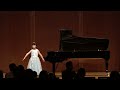 武田愛美 ピアノ モシュコフスキ／タランテラ op.77 6 第46回全日本ジュニアクラシック音楽コンクール入賞者披露演奏会