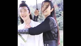 《＃陳情令》戰哥博弟拍攝花絮 背景音樂萬有引力 主唱肖戰😅🤣🥰🥰【＃王一博 #WangYiBo #UNIQ-王一博 #이보 #肖戰 #肖战 #肖戰XiaoZhan #肖战 #XiaoZhan