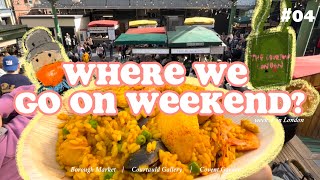 ET‘s week 4 UK vlog | Borough Market的海鮮燴飯到底好吃嗎？ | Courtauld Gallery的必買帆布袋 | 見證梵谷真跡 | 淺逛Covent Garden