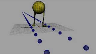 Basic Ball Walkcycle - Perspective View