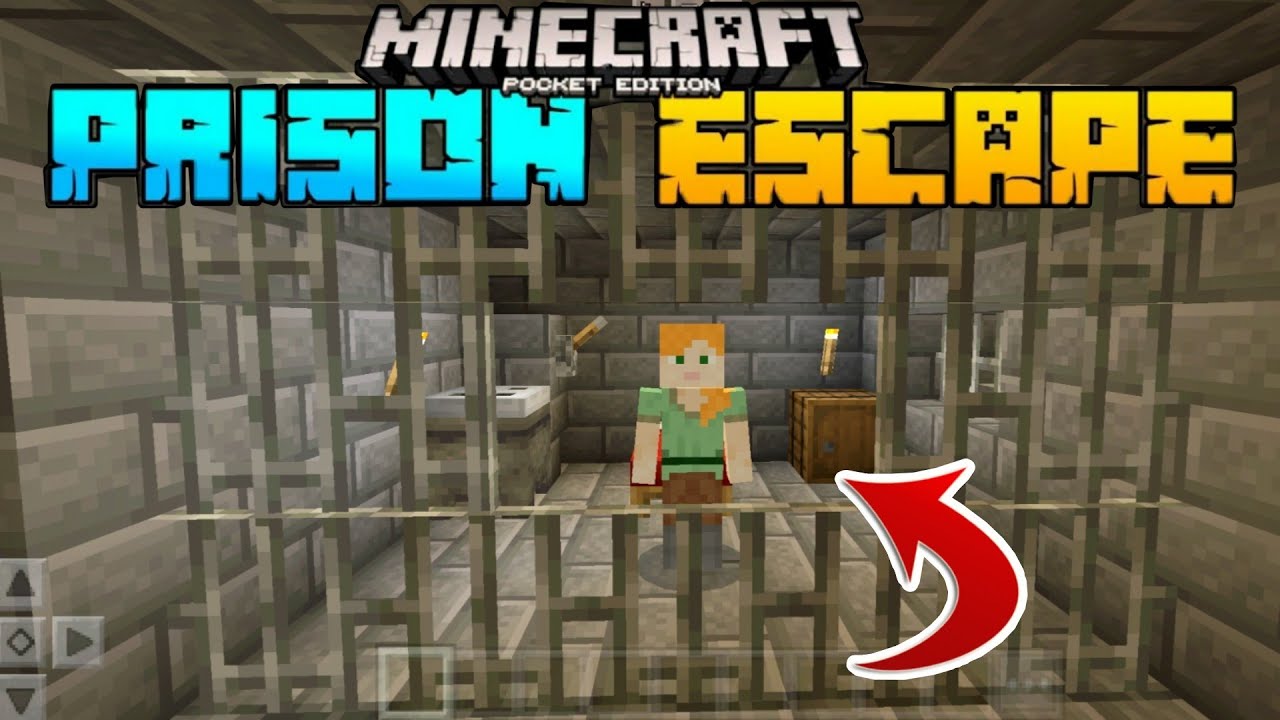 How To Install Prison Escape Map In Minecraft PE - MCPE - YouTube