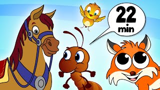 Animals Compiled Nursery Rhymes - Chellame Chellam - Cartoon/Animated Tamil Rhymes Kutty Chutties