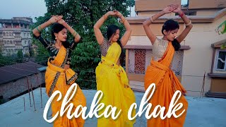 Atrangi Re : Chaka chak || Dance Cover By ||Team njks || Sara Ali Khan@ARRahman @tseries