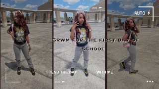 Grwm for the first day of school/ Mini vlog #juniorsznn