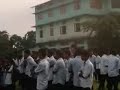 kumar bhabesh rocks in daylight at bapujee college sarukshetri