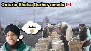 🇨🇦Dixie Gurudwara Sahib In Brampton | ontario🪯 Darbar | biggest langar for international students 🙏