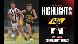 Richmond v Collingwood Highlights | AAMI Community Series, 2025 | AFL