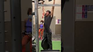 135lb/61kg Weighted Pullup Attempt At 115lb/53kg Bodyweight