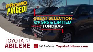 Promo Pricing is BACK on the All New Tundra!