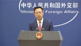 China's FM: Wuhan team deserves Nobel Prize not criticism