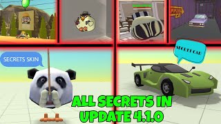 😱 ALL SECRETS IN UPDATE 4.1.0 || CHICKEN GUN NEW UPDATE 4.1.0