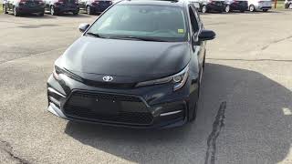 Black 2021 Toyota Corolla SE UPGRADE Review Brockville Ontario - 1000 Islands Toyota