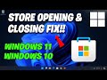 Fix Microsoft Store Opens and Closes Immediately Windows 11 (Microsoft Store Not Opening) | How To✅