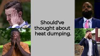 Heat dumping: do you get sweaty after a cold shower?