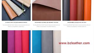 Pu Pvc rexine synthetic leather for car seat cover and furniture