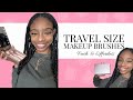 Effortless Light Makeup Routine with My New Travel-Size Brushes! Ft. Bs Mall