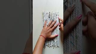 How to make bangles box at home with cardboard and Newspaper 😍❤️#shorts#Radha Krishna craft